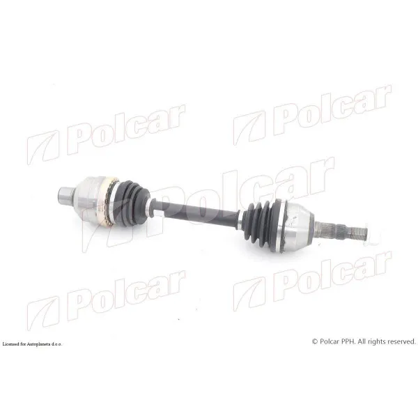 Poluosovina OPEL ASTRA H (A04), 03-14; 