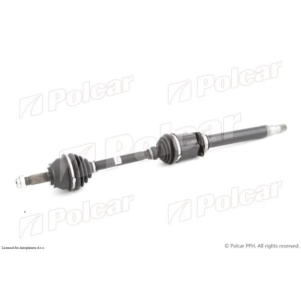 Poluosovina FIAT BRAVO (198), 07-14; 