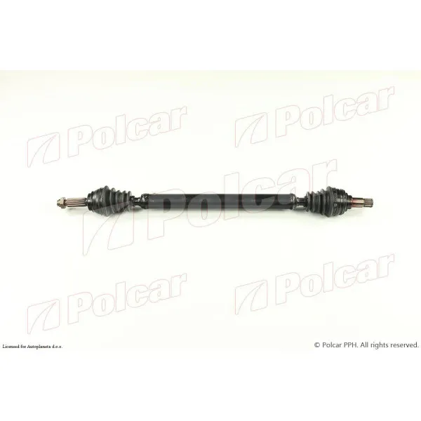 Poluosovina FORD ESCORT III (GAA/AWA/AFD), 80-86; 