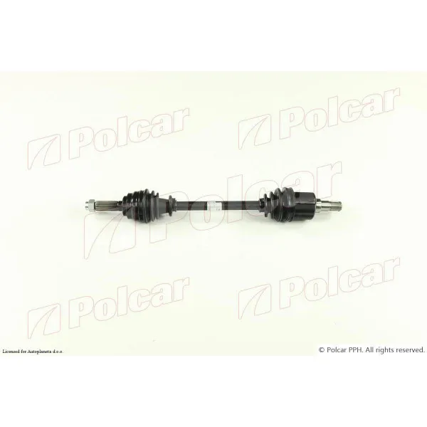 Poluosovina SUZUKI SWIFT (EA/MA/AH/AJ), 89-04; 