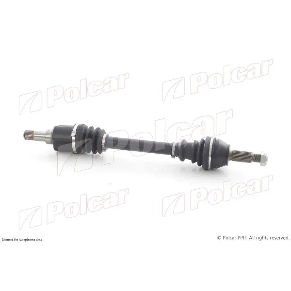 Poluosovina FORD FIESTA (JA8), 08-17; FIESTA (JHS), 02-08; FUSION (JUS), 02-12; 
