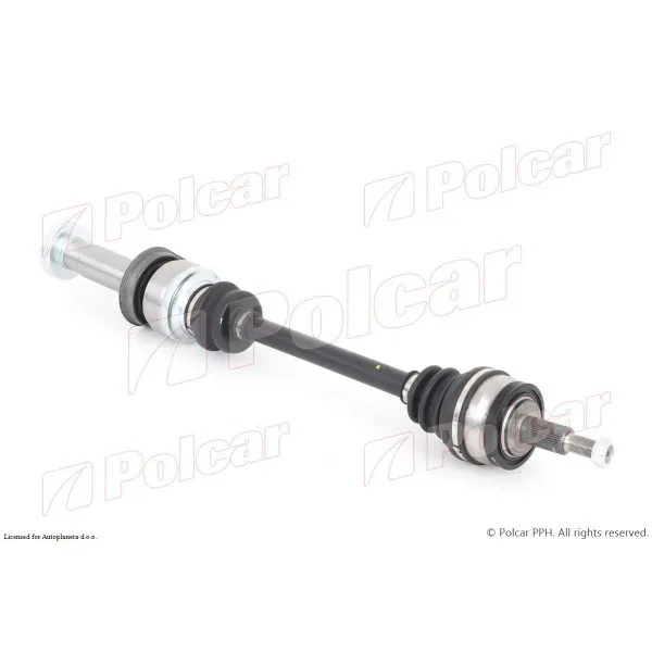 Poluosovina VOLKSWAGEN MULTIVAN (7H/T5), 03-15; TRANSPORTER (7H/T5), 03-15; 