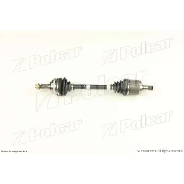Poluosovina HONDA CIVIC (EG/EJ/EH9), 91-95; CIVIC (EJ/EK), 95-01; CIVIC (MA/MB/MC2), 95-01; 