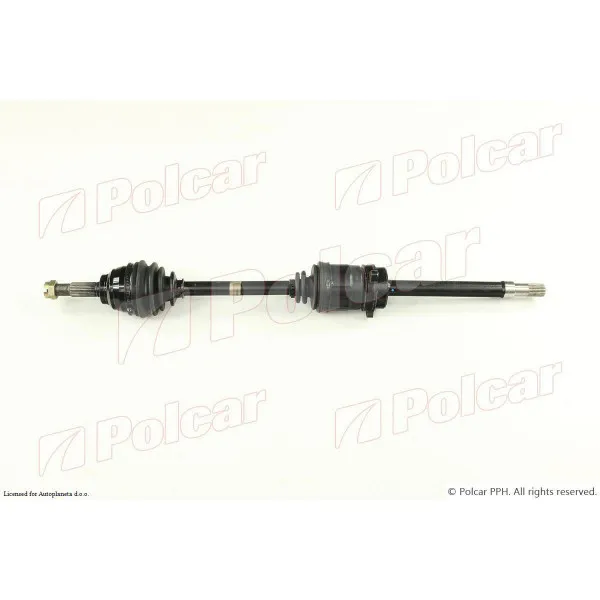 Poluosovina NISSAN PRIMERA (P10), 90-96; PRIMERA (P11), 96-01; 