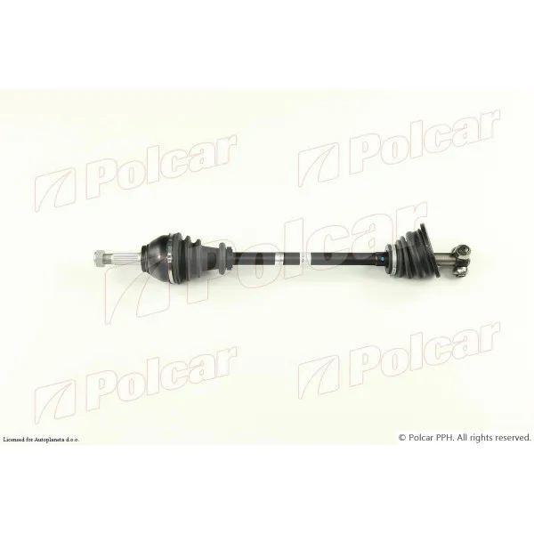 Poluosovina DACIA, RENAULT 