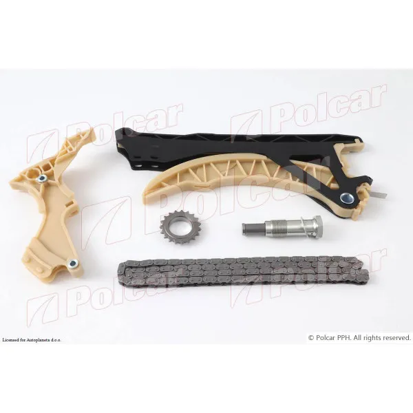 Garnitura lanaca BMW 1 (E81/E82/E87/E88), 04-13; 3 (E46), 98-06; 3 (E90/91/92/93), 04-13; 5 (E60/61), 03-10; X1 (E84), 09-15; X3 (E83), 04-10; Z4 (E85/86), 03-0 