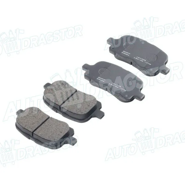 Kočione pločice TOYOTA CELICA (T20), 94-99; COROLLA (E11), 97-02; COROLLA (E12), 02-07; 