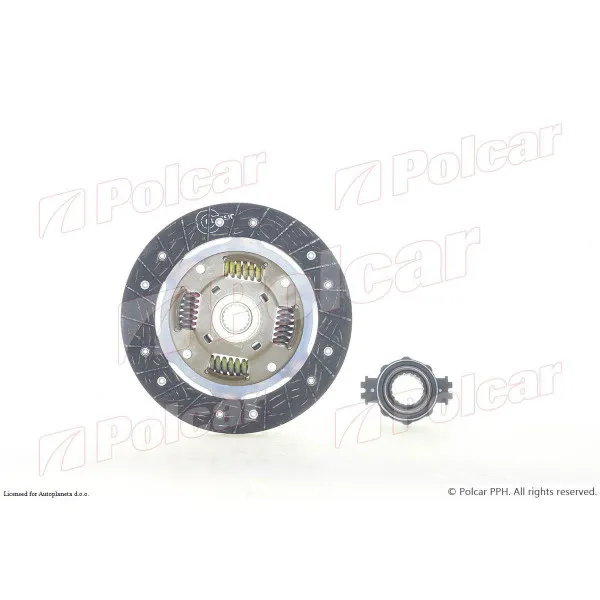 Kvačilo/komplet za zamenu (korpa lamela druk-lager) CITROËN, PEUGEOT 