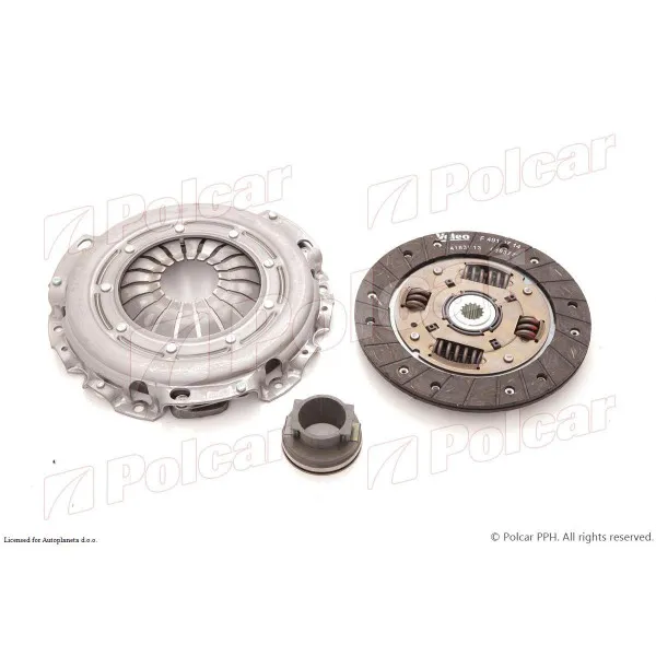 Kvačilo/komplet za zamenu (korpa lamela druk-lager) OPEL ASCONA C (J82), 81-88; ASTRA F (T92/M99), 91-02; COMBO B, 93-00; CORSA A (S83), 83-93; CORSA B (S93), 