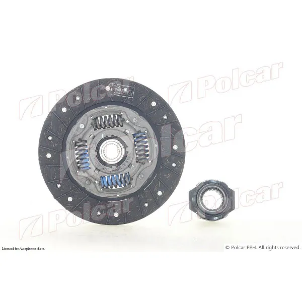 Kvačilo/komplet za zamenu (korpa lamela druk-lager) FIAT DUCATO (280), 82-89; DUCATO (290), 89-94; 