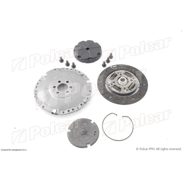 Kvačilo/komplet za zamenu (korpa lamela druk-lager) SEAT, VOLKSWAGEN 