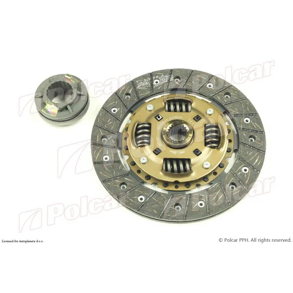 Kvačilo/komplet za zamenu (korpa lamela druk-lager) MAZDA 323 (BF), 85-89; DEMIO (DW), 96-03; MX-3 (EC), 91-98; 