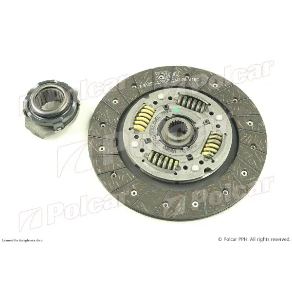 Kvačilo/komplet za zamenu (korpa lamela druk-lager) FIAT DUCATO (280), 82-89; DUCATO (290), 89-94; TALENTO (290), 89-94; 