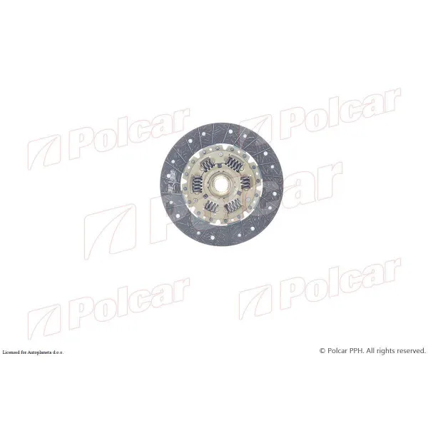 Disk kvačila/lamela MITSUBISHI MONTERO (L040), 82-92; PAJERO (L040), 82-92; 