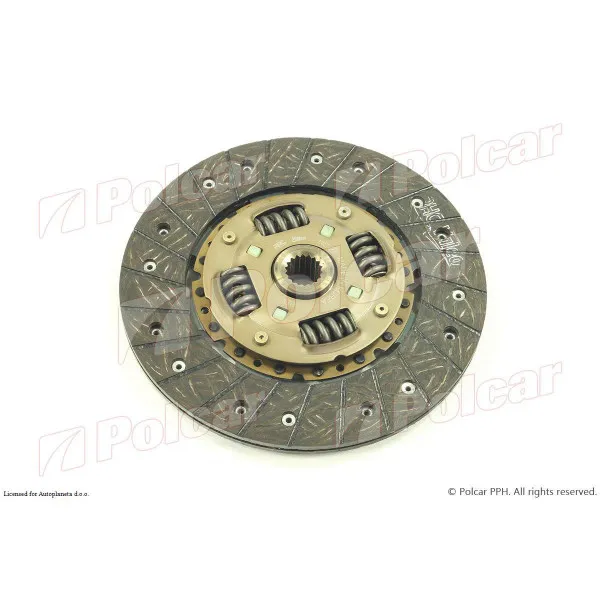 Disk kvačila/lamela NISSAN BLUEBIRD (U11), 83-90; CHERRY (N12), 82-86; PRAIRE (M10), 83-88; SUNNY (B12), 86-91; SUNNY (N13), 86-91; SUNNY (N14/Y10) 91-94; 