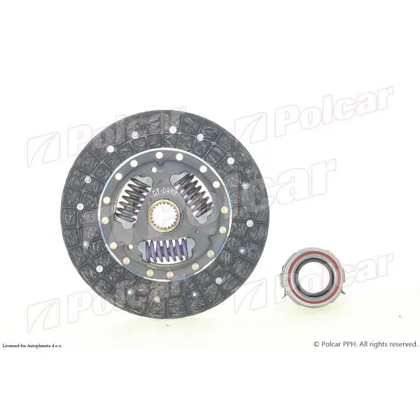 Kvačilo/komplet za zamenu (korpa lamela druk-lager) TOYOTA LAND CRUISER (FJ75/FJ62/FJ60), 80-90; 