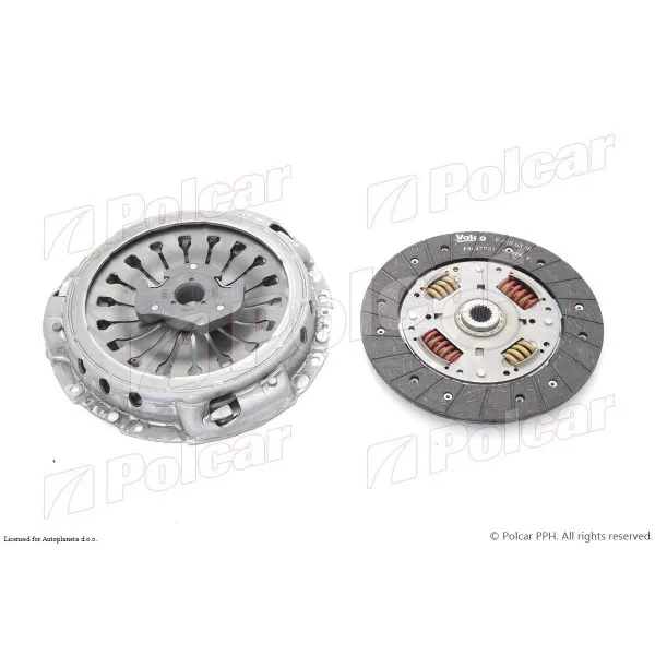 Kvačilo/komplet za zamenu (korpa lamela druk-lager) CITROËN, PEUGEOT 