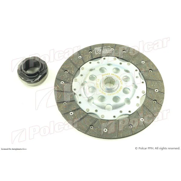 Kvačilo/komplet za zamenu (korpa lamela druk-lager) AUDI, VOLKSWAGEN 