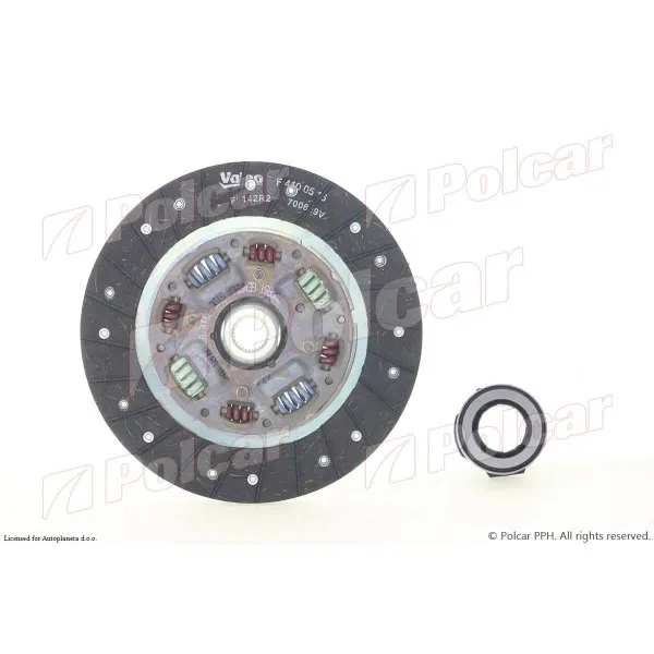 Kvačilo/komplet za zamenu (korpa lamela druk-lager) AUDI, SEAT, SKODA, VOLKSWAGEN 