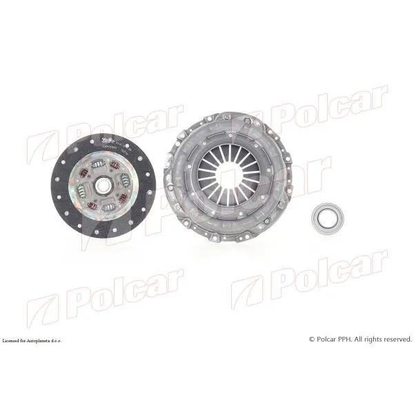 Kvačilo/komplet za zamenu (korpa lamela druk-lager) NISSAN PATROL (160/K160/WG160/VG160), 79-90; 