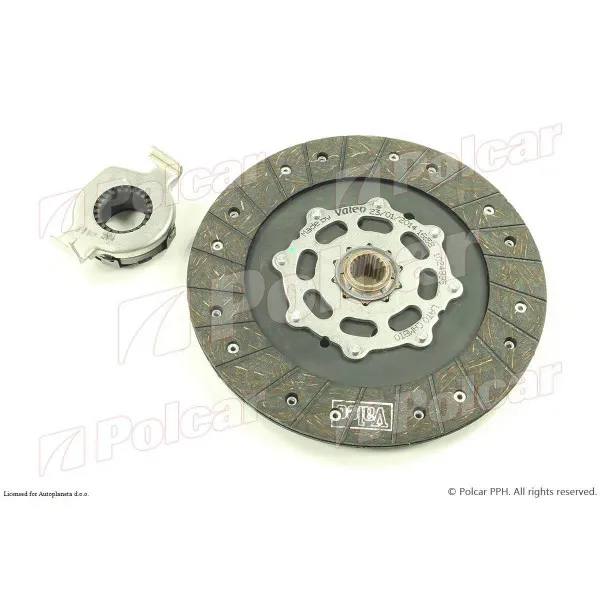 Kvačilo/komplet za zamenu (korpa lamela druk-lager) FIAT PALIO WEEKEND (178/2), 02-/06-11; PALIO/WEEKEND (178), 97-04; PUNTO (188), 99-10; STRADA (178E), 96-99 