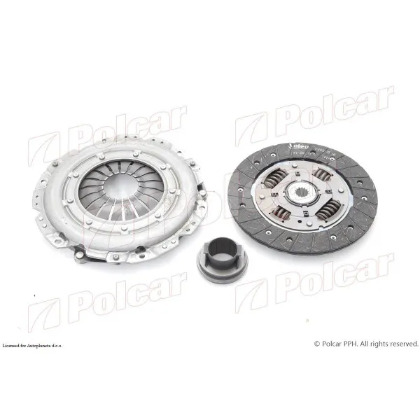Kvačilo/komplet za zamenu (korpa lamela druk-lager) OPEL ASTRA F (T92/M99), 91-02; CORSA B (S93), 93-00; TIGRA (S93), 94-01; 
