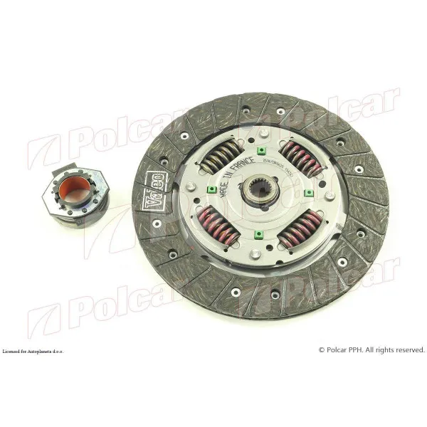 Kvačilo/komplet za zamenu (korpa lamela druk-lager) FIAT ALBEA (178), 02-12; BRAVA (182), 95-01; BRAVO (182), 95-01; DOBLO (119/223), 01-10; MAREA (185), 96-02 