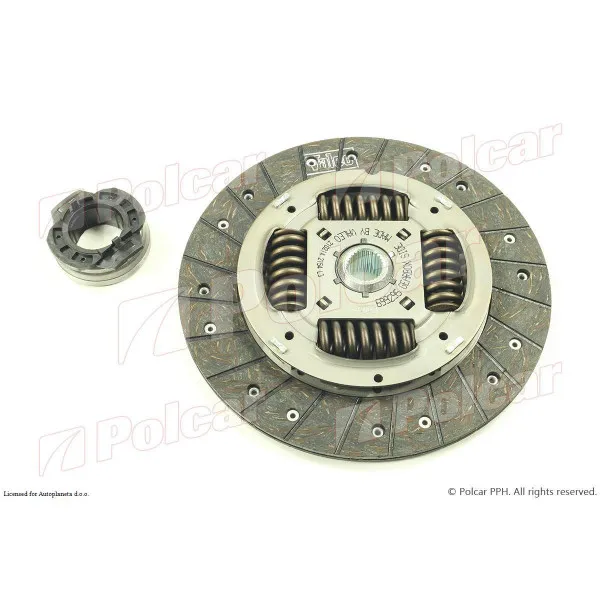 Kvačilo/komplet za zamenu (korpa lamela druk-lager) AUDI TT (8N3/9), 98-06; 