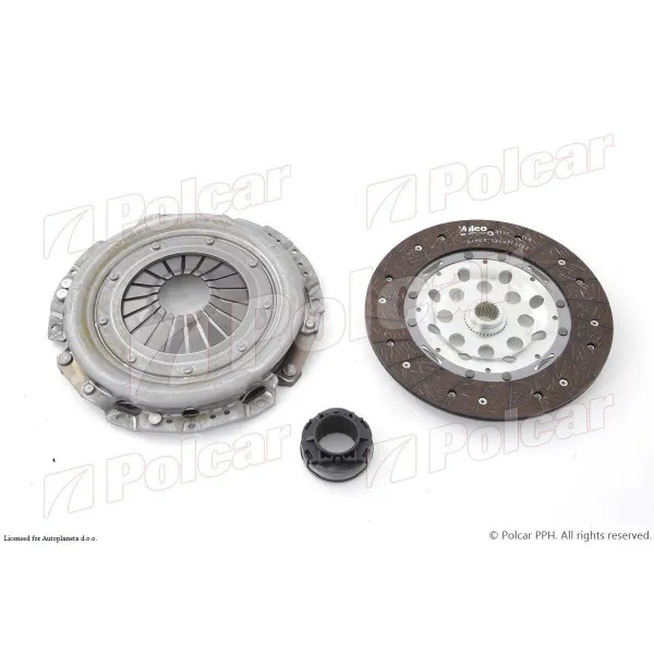 Kvačilo/komplet za zamenu (korpa lamela druk-lager) AUDI, SKODA, VOLKSWAGEN 