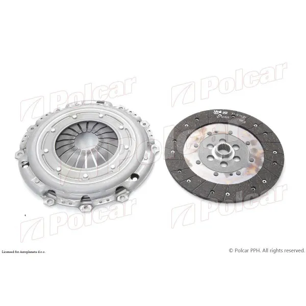 Kvačilo/komplet za zamenu (korpa lamela druk-lager) VOLVO C30, 06-13; C70, 06-13; C70, 97-06; S40 (MS), 04-12; S40 (VS), 95-03; S60 (RS), 00-09; S80 (TS/XT), 9 