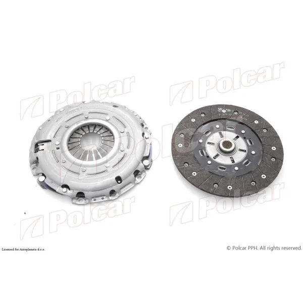 Kvačilo/komplet za zamenu (korpa lamela druk-lager) OPEL ZAFIRA B (T98), 05-12; 