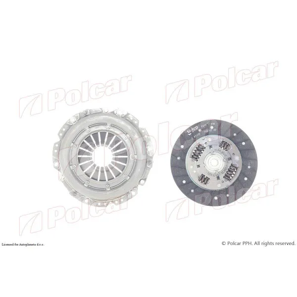 Kvačilo/komplet za zamenu (korpa lamela druk-lager) OPEL ASTRA H (A04), 03-14; ASTRA J, 09-; COMBO C, 00-11; MERIVA (X03), 03-10; MERIVA, 10-; TIGRA (X04), 04- 