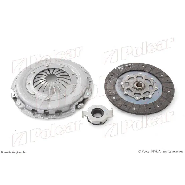 Kvačilo/komplet za zamenu (korpa lamela druk-lager) FIAT BRAVA (182), 95-01; BRAVO (182), 95-01; DOBLO (119/223), 01-10; MAREA (185), 96-02; MULTIPLA (186), 99 