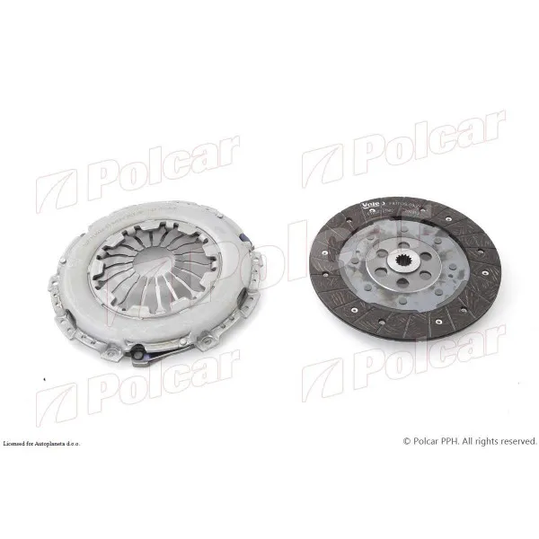 Kvačilo/komplet za zamenu (korpa lamela druk-lager) OPEL COMBO C, 00-11; CORSA C (X01), 00-06; CORSA D (S07), 06-15; MERIVA (X03), 03-10; TIGRA (X04), 04-09; 