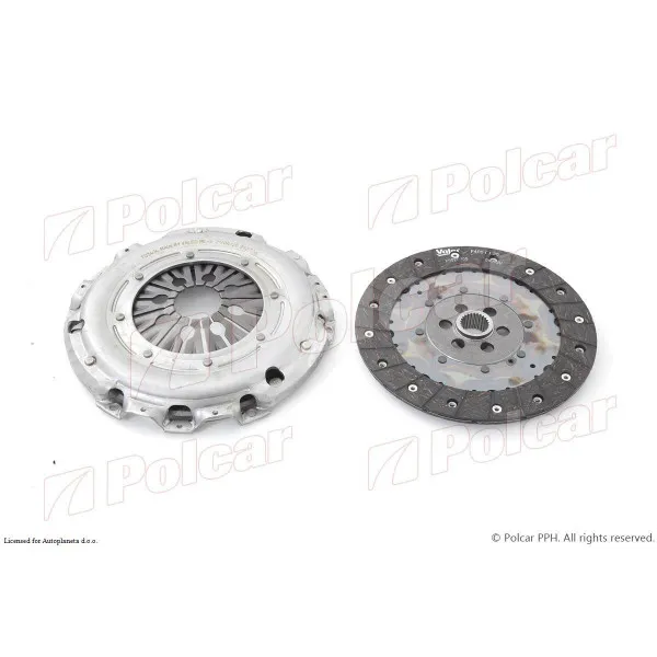 Kvačilo/komplet za zamenu (korpa lamela druk-lager) VOLKSWAGEN MULTIVAN (7H/T5), 03-15; TRANSPORTER (7H/T5), 03-15; 