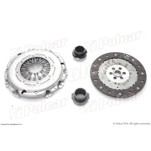 Kvačilo/komplet za zamenu (korpa lamela druk-lager) BMW 1 (E81/E82/E87/E88), 04-13; 3 (E46), 98-06; 3 (E90/91/92/93), 04-13; 5 (E60/61), 03-10; 5 (F10/F11), 10 