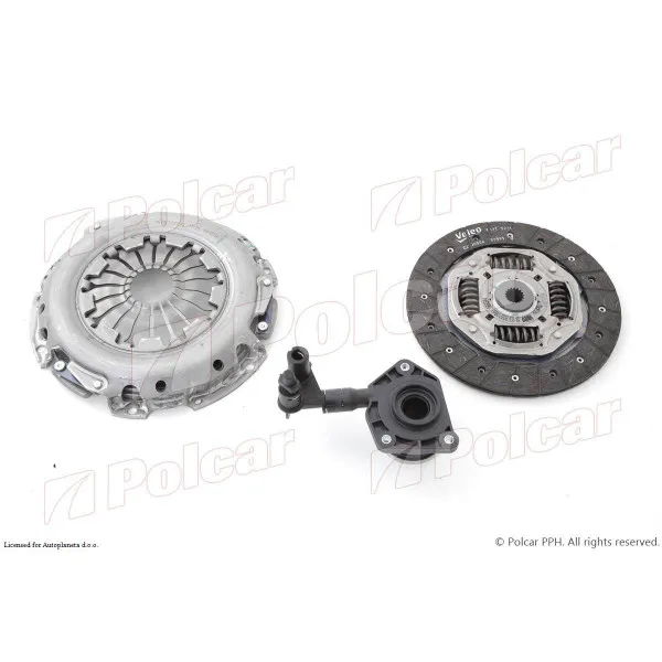 Kvačilo/komplet za zamenu (korpa lamela druk-lager) FORD FOCUS (DAW/DBW/DNW/DFW), 98-07; 