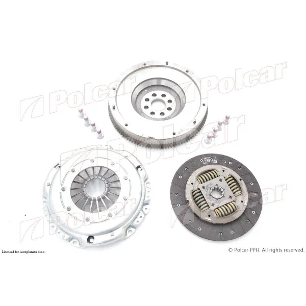 Kvačilo/komplet za zamenu (korpa lamela druk-lager) BMW 3 (E30), 82-93; 3 (E36), 90-00; 5 (E28), 81-87; 5 (E34), 87-97; 5 (E39), 96-04; 