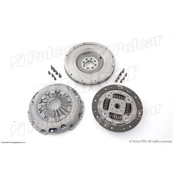 Kvačilo/komplet za zamenu (korpa lamela druk-lager) OPEL COMBO C, 00-11; CORSA C (X01), 00-06; CORSA D (S07), 06-15; MERIVA (X03), 03-10; TIGRA (X04), 04-09; 