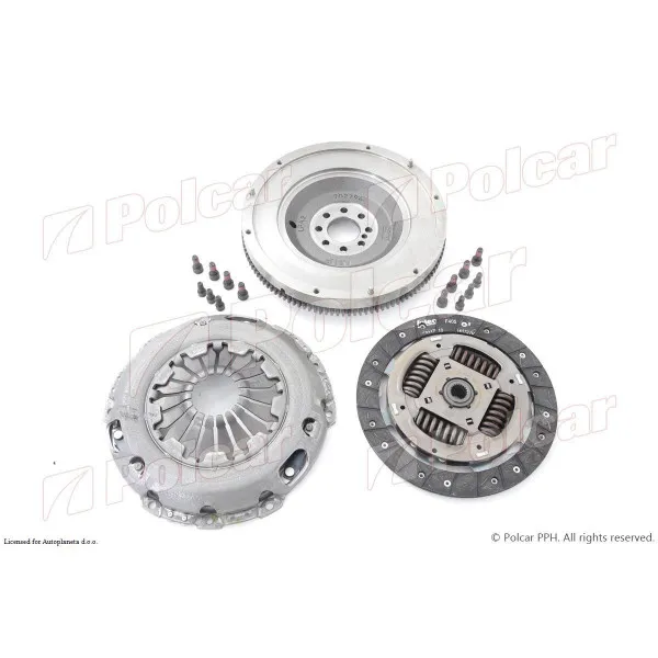 Kvačilo/komplet za zamenu (korpa lamela druk-lager) OPEL ASTRA H (A04), 03-14; CORSA D (S07), 06-15; 