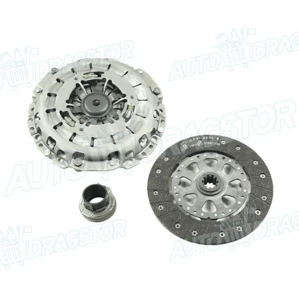 Kvačilo/komplet za zamenu (korpa lamela druk-lager) BMW 3 (E36), 90-00; 3 (E46), 98-06; 5 (E39), 96-04; Z3 (E36/7/E36/8), 95-03; 