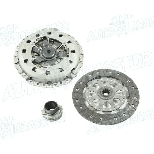 Kvačilo/komplet za zamenu (korpa lamela druk-lager) BMW 1 (E81/E82/E87/E88), 04-13; 3 (E90/91/92/93), 04-13; Z4 (E85/86), 03-09; 