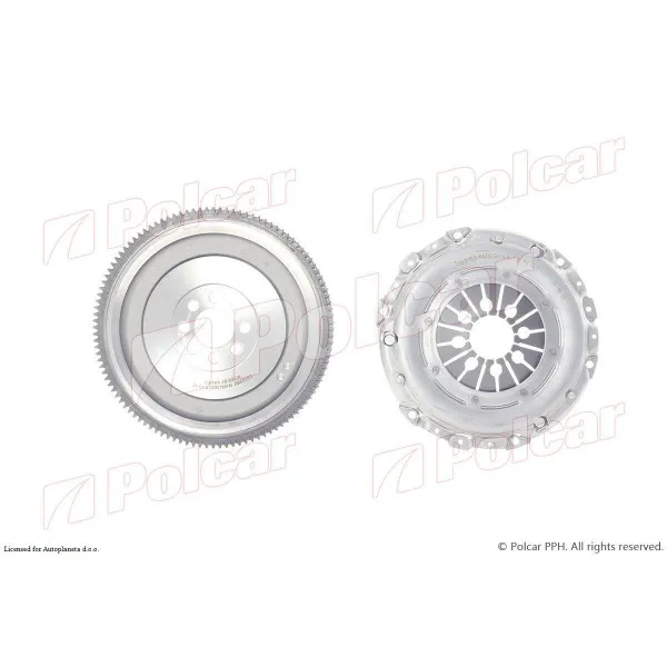 Kvačilo/komplet za zamenu (korpa lamela druk-lager) MAZDA 6 (GG/GY), 02-08; MPV (LW), 99-06; 