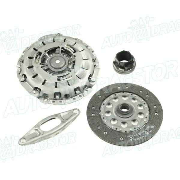 Kvačilo/komplet za zamenu (korpa lamela druk-lager) BMW 1 (E81/E82/E87/E88), 04-13; 3 (E90/91/92/93), 04-13; 5 (E60/61), 03-10; 5 (F10/F11), 10-17; 6 (E63/64), 