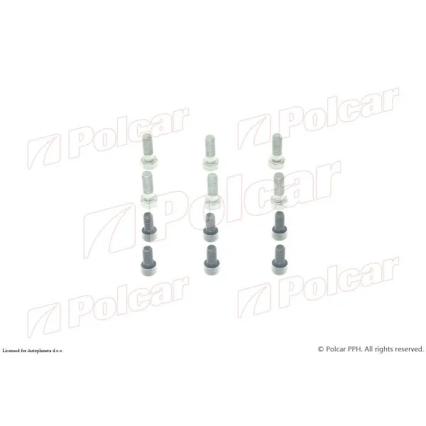 Kvačilo/komplet za zamenu (korpa lamela druk-lager) FORD, MAZDA, VOLVO 