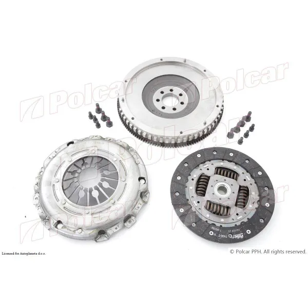 Kvačilo/komplet za zamenu (korpa lamela druk-lager) RENAULT ESPACE IV (JK), 02-15; LAGUNA II (G), 01-07; 