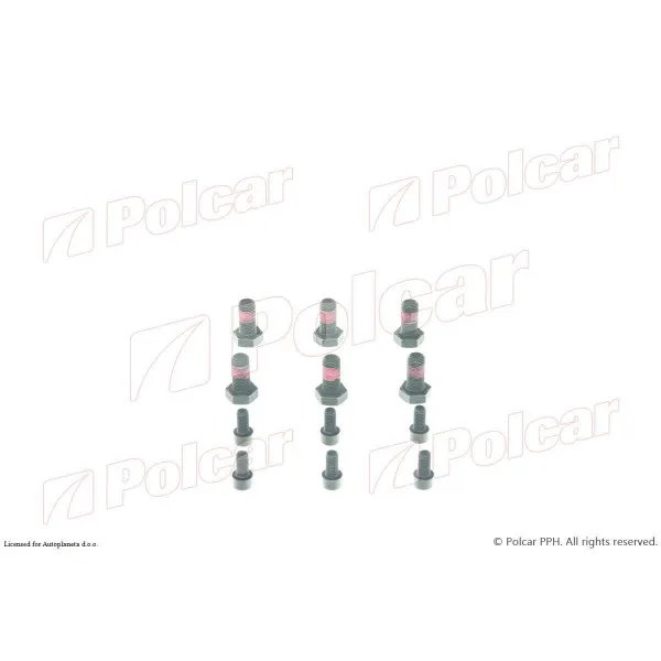 Kvačilo/komplet za zamenu (korpa lamela druk-lager) CHEVROLET, OPEL 