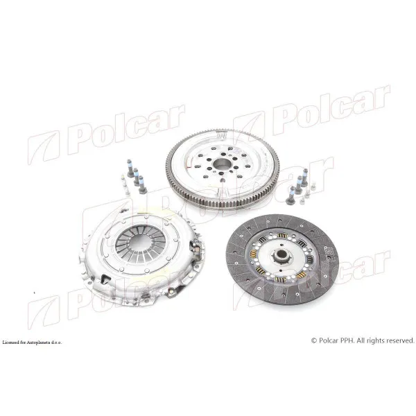 Kvačilo/komplet za zamenu (korpa lamela druk-lager) OPEL SIGNUM (Z03), 03-08; VECTRA C (Z02), 02-09; ZAFIRA B (T98), 05-12; 