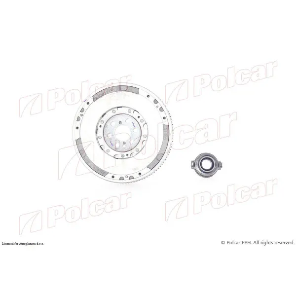 Kvačilo/komplet za zamenu (korpa lamela druk-lager) ALFA ROMEO, LANCIA 