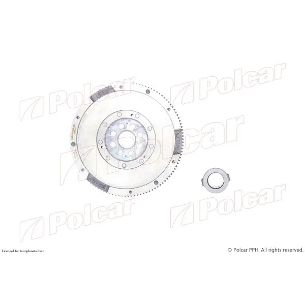Kvačilo/komplet za zamenu (korpa lamela druk-lager) BMW 3 (E36), 90-00; 3 (E46), 98-06; 5 (E39), 96-04; Z3 (E36/7/E36/8), 95-03; 
